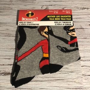 Disney Incredibles Socks -mother/daughter